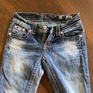 miss me cuffed capri